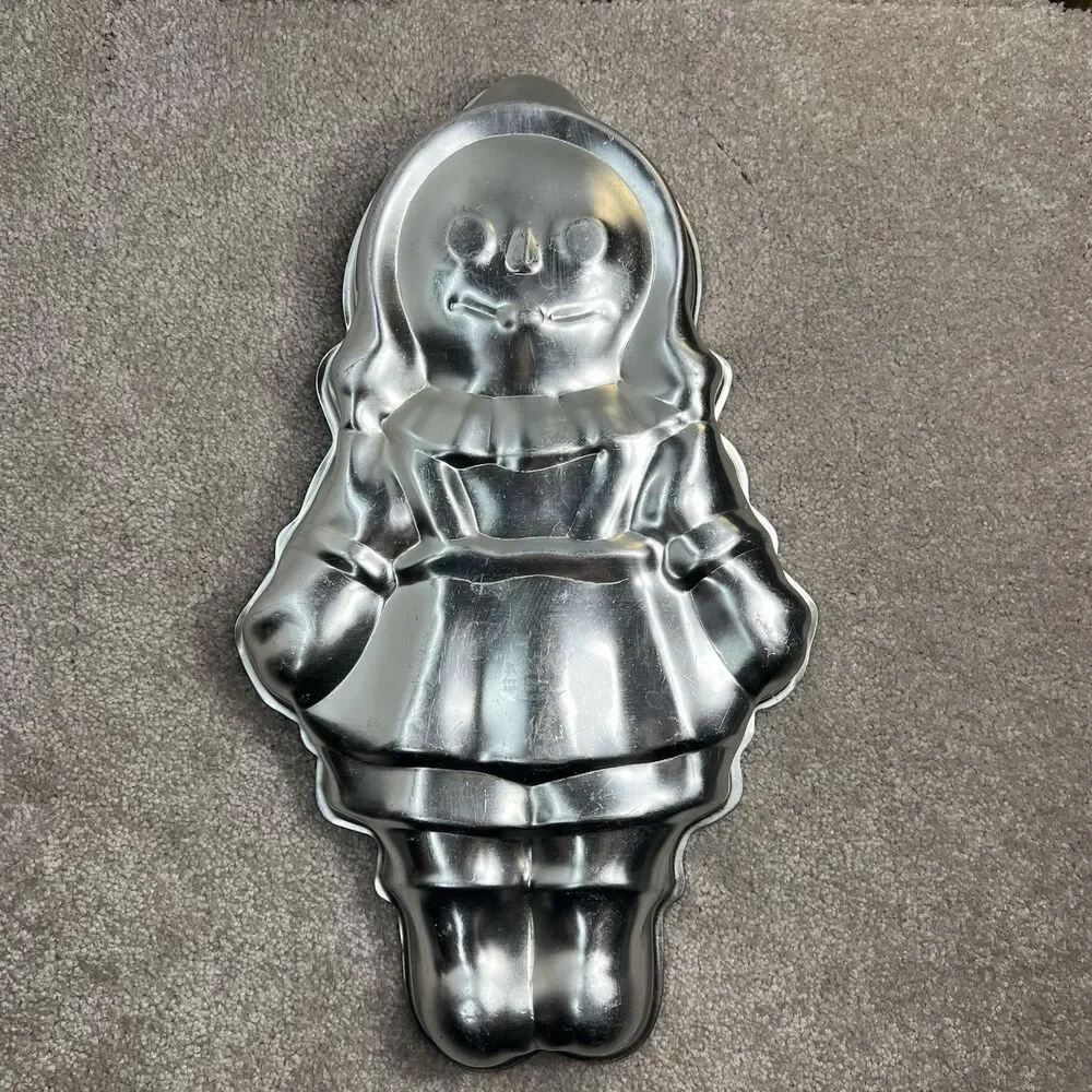 Vintage Wilton Cake Pan Lot Of 4 Big Bird Raggedy Ann Tom‎ Jerry Barney 70s